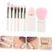 POPETPOP Eyeshadow Makeup Brush 2 Sets Makeup Brush Set Makeup Sponge Makeup Powder Brush Professional Makeup Brush Mini Makeup Brush s Bronzing Powder Travel Retractable White Plastic - Buy Online on GoSupps.com