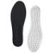 Running Shock Absorbing Shoe Insoles - Breathable Insoles Men/Women Elastic Sole Inserts Soft Sports Shoe Insert Comfortable Insoles for Standing All Day (Men: 9.5-10 Black) Men: 9.5-10 Black