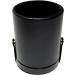 Black Leatherette Deluxe Dice Cup with Poker Dice Set - Storage Compartment Included - Buy Online on GoSupps.com