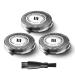 SH30 Replacement Heads for Philips Norelco Shaver 2300 3800 Series 3000 2000 1000 and S738 Click and Style 3Pack ComfortCut Shaving Heads with Durable Sharp Blade Easy Replace with Cleaning Brush 3 Pack