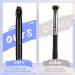 3Pcs Eyeliner & Eyebrow Brush Kit - Professional Makeup Brushes for Eyeshadow and Brow Shaping - Buy Online on GoSupps.com