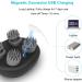 Portable Electric Scalp Massager IPX7 Waterproof Cordless with 5 Kneading Modes & 96 Nodes - Ideal Gifts for Scalp Stress Relief - Black (Magnetic Charging) - Buy Online on GoSupps.com