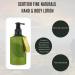 Scottish Fine Soaps - Scottish Fine Naturals Hand and Body Lotion - Coriander and Lime Leaf - Enriched Flax Seed Oil - Hydrating and Soothing - Sensitive Formula - Vegan Friendly - 300ml - Buy Online on GoSupps.com