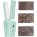 Small Curling Iron USB Plug-in Hair Straightener Curler | Multifunctional Straight and Curly Hair Wand for Girls and Teens Pochy Green - Buy Online on GoSupps.com