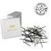 HAARallerliebst Hair Clips & Bobby Pins - 50 Black Mini Clips (3.4 cm) with White Storage Box - Perfect for Easy Styling & Organization - Buy Online on GoSupps.com