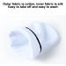 Gants en paraffine Gants de soins des mains et des pieds Housses r utilisables | Nettoyage sans effort pour femmes et hommes la maison p dicure spa routine quotidienne soins de beaut  - Buy Online on GoSupps.com