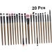 Baluue 20pcs Eyeliner Eyeshadow Brush Kit Makeup Brush Kit Eyeshadow Tools - Buy Online on GoSupps.com