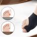 Bunion Corrector Orthopedic Splint Toe Separator for Pain Relief - Hallux Valgus Correction Straightener, Non-Surgical Solution, Summer Foot Care - 1oz (Black) - Buy Online on GoSupps.com