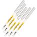 Baluue 10 Pcs White Lying Silkworm Pen White Eye Shadow Cream Eyeshadow Women Cosmetics White Eyeliner Abs - Buy Online on GoSupps.com