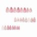 BABALAL Pink Almond Press on Nails - Medium Acrylic Nails with Flower Heart Charm Design - 24pcs Handmade False Nails ANI02 for Stunning Looks - Buy Online on GoSupps.com