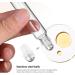 Buy 10Pcs Essential Oil Roller Bottles 10ml - Clear Glass Travel Size Refillable Containers for Oils & Perfumes - International Shipping Available - Buy Online on GoSupps.com
