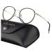 Gqueen oversize round blue light filter glasses women men blueprint blue light computer pc gaming glasses uv400 protection 1 glossy black frame