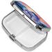 Dolphins Art Small Pill Case | 2 Compartment Travel Pill Organizer | Cute Pill Box for Purse & Travel Gifts - Buy Online on GoSupps.com