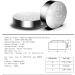 LR41 Batteries 192 392 AG3 V3GA 1.5v Alkaline Button Cell Batteries 10Pcs - Buy Online on GoSupps.com