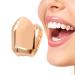 14K Gold-Plated Individual Tooth Cap Grill - Stylish Silver Grill Accessory for Men & Women - Buy Online on GoSupps.com