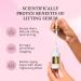 Lifting Serum - Advanced Anti-Aging Solution for Youthful Skin | Firm Tighten Face Neck & Eyes | Hydrating Oils for Radiant Skin - Buy Online on GoSupps.com