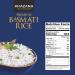 Khazana Premium Basmati Rice - 10lb Resealable Zipper Bag | Non-GMO, Gluten-Free, Kosher | Aged Aromatic & Flavorful Grain From India 10.0 Pounds - Buy Online on GoSupps.com