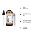 Organic Castor Oil 100% Pure & Cold Pressed - Vegan & Cruelty-Free | Nail Eyelash Skin & Beard Care | 50ml with Glass Bottle Pipette & 2 Brushes - Buy Online on GoSupps.com