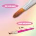 Holzsammlung 100 Pcs/Set Lip Brushes Disposable Lip Brush Lipgloss Soft Liner Brushes Lipstick Concealer Brushes Travel Makeup Lip Applicator Wands Cosmetic Tool Kits #18 - Buy Online on GoSupps.com