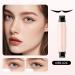 Double-Sided Eyeliner Stamp - Rotating Wing Tip Pen for Precise Makeup | Long-Lasting and Smudge-Proof Liquid Liner | Quick-Drying for Parties Travel and Everyday Use - Buy Online on GoSupps.com