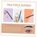 CAXUSD Eyebrow Pencil With Tear Function Eyebrow Pen Makeup Tools Natural Look 18x09cm black - Buy Online on GoSupps.com