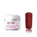 N&BF Glitter UV Gel 5ml Mittel viscos plaza red |Glitter gel made in EU |Glitzer color gel red |Color gel without acid + self -smoothing |Shimmering Geln gel |Nail angel glittering
