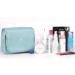 Travel Hanging Toiletry Wash Bag Makeup Cosmetic Organizer for Women Waterproof (Sky Blue) - Buy Online on GoSupps.com