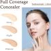  EONFAVE EONFAVE Foundation Pencil Coverage Long-Lasting Liquid Concealer Covering Dark Circles/Redness/Scars Matte Makeup Moisturizing & Flawless Erasable Micro Applicator - Buy Online on GoSupps.com