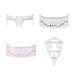 XROLAND Eyebrow Ruler Plastic Eyebrow Ruler Nose Positioning Eyebrow Grooming Ruler Eyebrow Stencil Makeup Microblading Measuring Shaper Tool - Buy Online on GoSupps.com