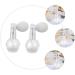 FOMIYES 4 Pcs Spray Glitter Spray Mist Bottle Makeup Powder Spray Glittering Powder Sprayer Round Perfume Whitex2pcs 7.5x6cmx2pcs - Buy Online on GoSupps.com