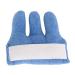 Finger Separator Hand Contracture Cushion Finger Orthosis Anti Stick Hand Finger Aid Protector for Finger Rehabilitation Training Elderly Care(Light Blue)