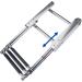 Marinebaby Stainless Steel Boat Boarding Ladder - 3-Step Telescoping Slide Mount - Buy Online on GoSupps.com