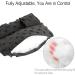 Neck Pad Strap Cushion Pillow for Arm Sling - Comfort Support for Shoulder & Elbow Injuries - Minky Dot Black - Buy Online on GoSupps.com