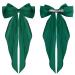 Buy Wllhyf 90s Style Hair Clips - Soft Silky Satin Hairpins & Accessories for Women & Girls (Green) - Buy Online on GoSupps.com