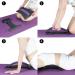 HONGJING Back Stretcher with Acupressure Massage - Back Pain Relief for Herniated Disc, Sciatica, Scoliosis - Lumbar Traction Spine Deck in Purple - Buy Online on GoSupps.com