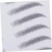 FRCOLOR 2pcs 3d Eyebrow Stickers Cosmetology Kit Brow Makeup Grooming Shaping Eyebrow Shape The Lazy Man - Buy Online on GoSupps.com