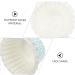 HOMSFOU 100 Pcs Cake Cups Baking Cake Cup Baking Cup Wraps Paper Dessert Liners Paper Muffin Wedding Cupcake Liners Mini Cupcake Liners Crayon Greaseproof Paper Round Container Baby 7.5X7.5X4CMx2pcs Greyx2pcs - Buy Online on GoSupps.com