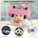 Zoompil Baby Capsule Listener - Premium Ear Protection Headphones for Newborns & Toddlers | Foldable Hearing Protection in Pink - Buy Online on GoSupps.com