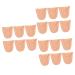 LIFKOME 9 Pairs Toe Protector Nursing Supplies Silicone Toe Sleeves Gel Toe Sleeve Professional Toe Guards Ballet Dance Toe Caps Pinky Toe Protector Dance Toe Care Pad Toe Cushions Toe Pad As Shownx3pcs 10x9cmx3pcs