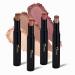 O'CHEAL Lot de 4 crayons de fard paupi res d grad de trois couleurs - Effet mat - Brillant - Imperm able - Longue dur e - Convient pour le maquillage quotidien