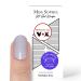 Original Miss Sophie UV gel nail foils soft touch uv i 20 UV gel nail polish stripes single-color manhattan gray uv i for finger & toenails