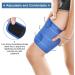 Buy Health Gear Thigh Compression Sleeve | Anti-Slip Support Brace for Hamstring Quad & Groin Pain Relief - International Shipping Available - Buy Online on GoSupps.com