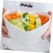 Zerodeko Food Container 1 Set Serving Food Salad Container Fruit Desserts Tableware Dessert with Bowl Heart Kitchen Soup Bowls White 16X16X10.5CM - Buy Online on GoSupps.com