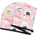 Quick-Dry Hair Towel Wrap - Cute Sushi Design | Button Closure Hair Drying Turban - Buy Online on GoSupps.com