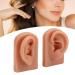 Dark Skin Tone Silicone Human Ear Model for Medical Training - Left & Right | Educational Practice Model - Buy Online on GoSupps.com