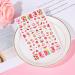 DIY Manicure Decor Summer Fruits Water Transfer Nail Salon Nail Tips Nail Decals Nail Stickers Self-Adhesive(D) - Buy Online on GoSupps.com
