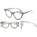 GUD Cat-Eye Reading Glasses for Women - 5 Pairs +4.00 Readers - Stylish Small Size Eyewear - Buy Online on GoSupps.com