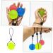 Oatipho Finger Trainer & Stress Ball - Hand Exercise & Massage Tool for Strength & Relaxation - 20x5cm Yellow - Buy Online on GoSupps.com