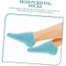 minkissy 2 Pairs Gel Socks Moisturizing Socks for Foot Care Spa Sock Moisture Retention Socks Foot Softening Cracked Heel Socks Feet Care Socks Miss Foot Glue Household Cotton Yarn - Buy Online on GoSupps.com