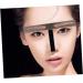 FOMIYES 2pcs Brow Stencils Eyebrow Drawing Tool Eyebrow Ruler Stencil Template Suite Balance - Buy Online on GoSupps.com